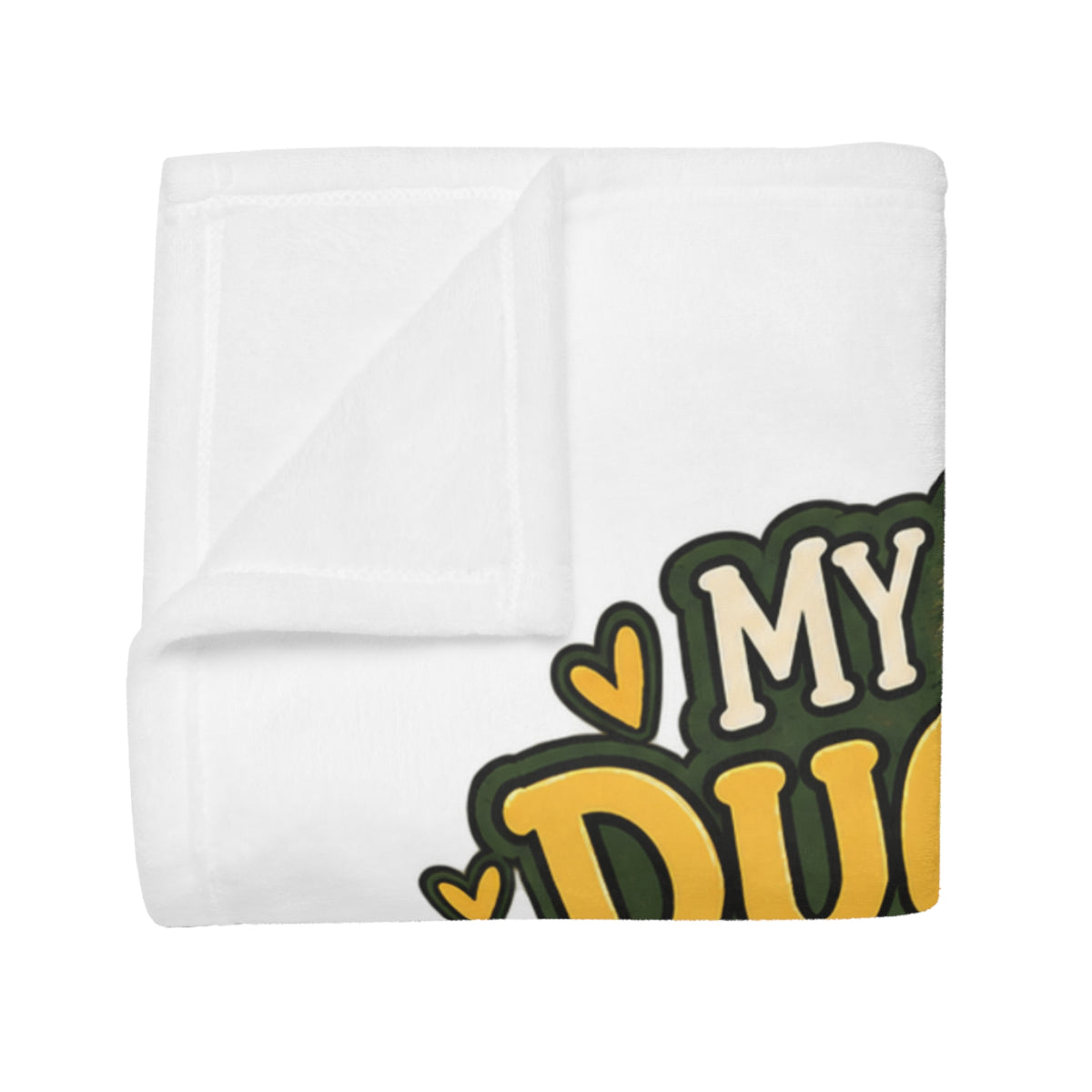 Funny Duck Blanket, My Very Important Duck Business, Duck Lover Gift, Backyard Duck Fleece Blanket